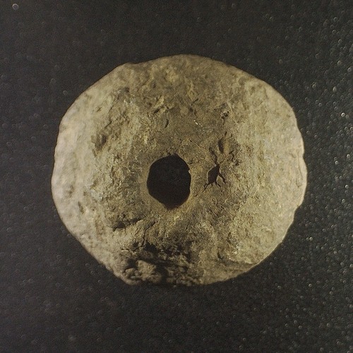 Ancient/Medieval Lead Spindle Whorl (#4)