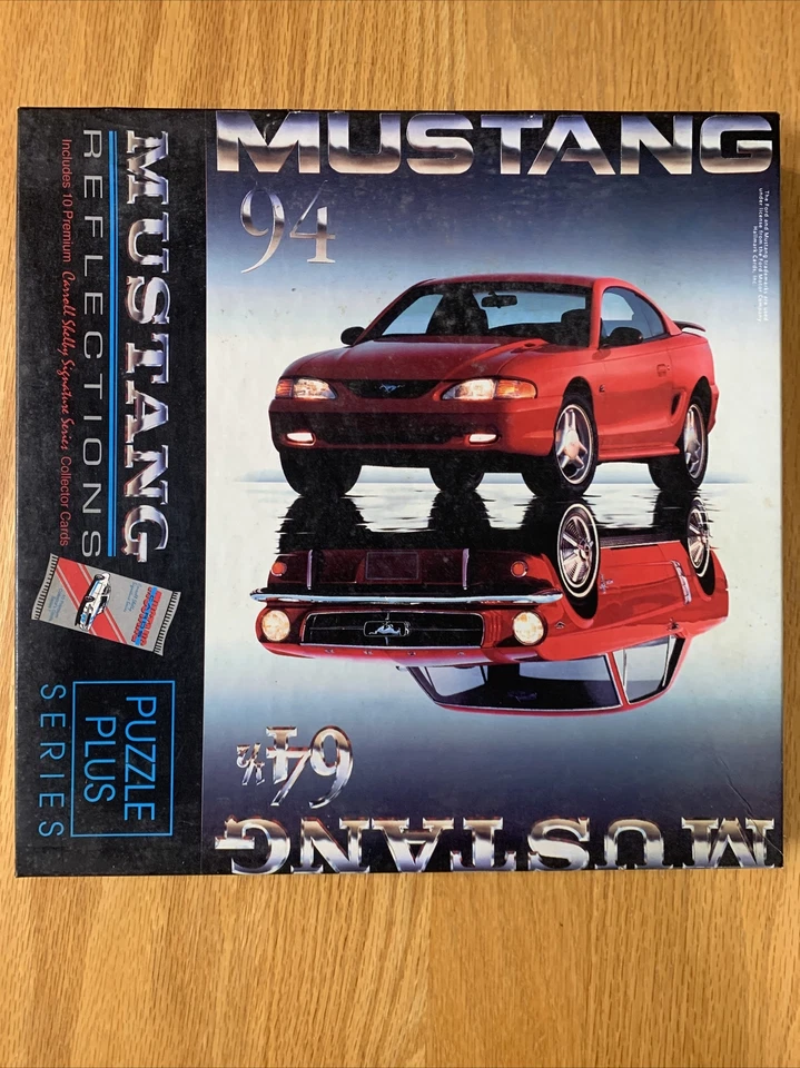 Vtg Puzzle Ford Mustang 1964 1/2 1994 Reflections Puzzle Plus Series 500 Pieces - Image 4 of 4
