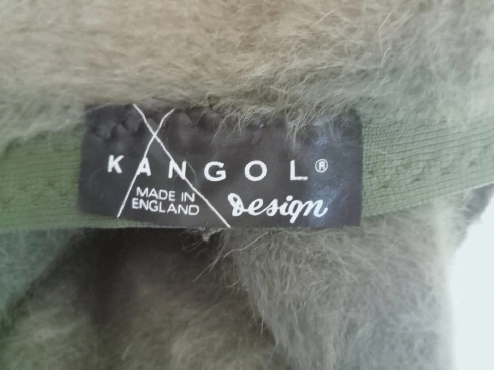 Sombreros Kangol para Mujer Vintage Verde Angora Boina Sombrero Hecho en Inglaterra Mediano M Foto 2 de 4