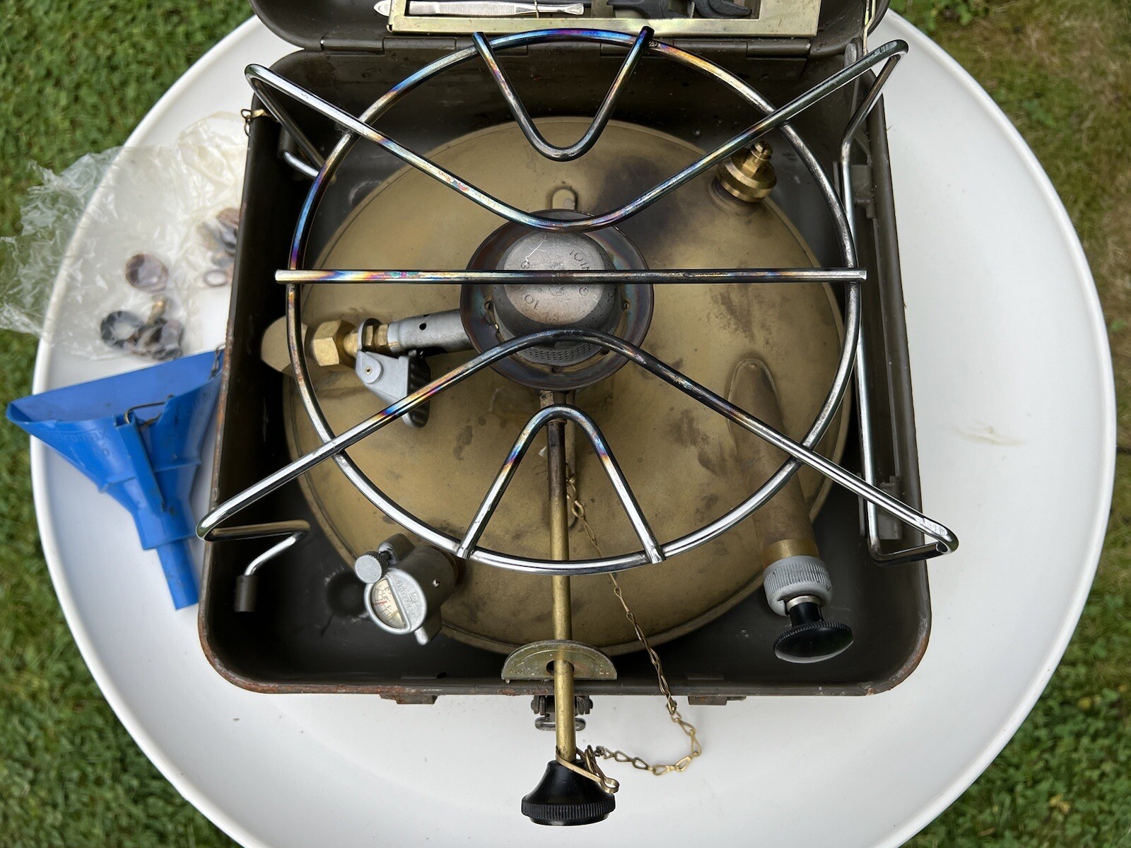 Heinze Geniol Dieselkocher Petroleumkocher BW Bundeswehr kerosene pressure stove - Bild 2 von 19