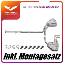 für Mini Cooper S + Cabriolet Cooper S 1.6 02-07 Auspuffanlage Endschalldämpfer