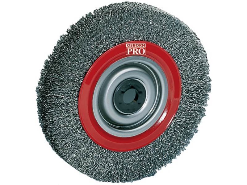 OSBORN Schleifrundbürste Ø200mm Für Metall & Holz – Nylon-Bürste Mit Siliciumcarbid, Max. 9000 U/min
