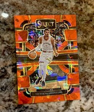 2023-24 Select Victor Wembanyama Concourse Red Ice Prizm Rookie Card
