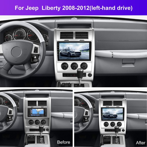 10.1" For Jeep Liberty 2008-2012 Android 13 Car Radio Stereo GPS NAVI WIFI FM BT - Bild 2 von 16