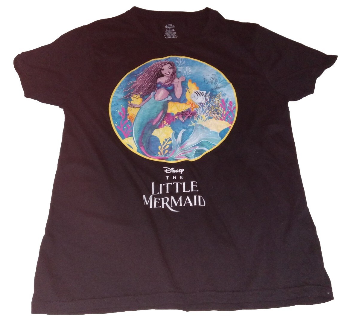 Disney The Little Mermaid Tシャツ Disney The Little Mermaid Black T-Shirt (Large) | eBay