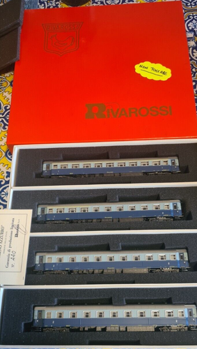 RIVAROSSI FS GALLETTO: 5301 - TRENO AZZURRO - LEGGI BENE !!!!!
