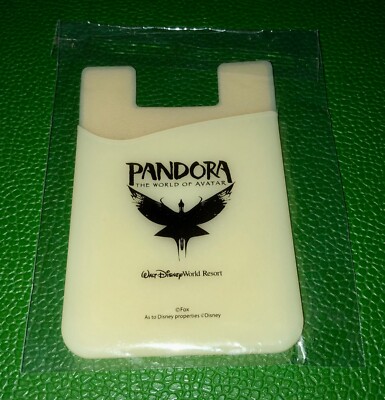 Disney PANDORA Cast Exclusive Phone Card Holder AVATAR Glow In Dark Disney World