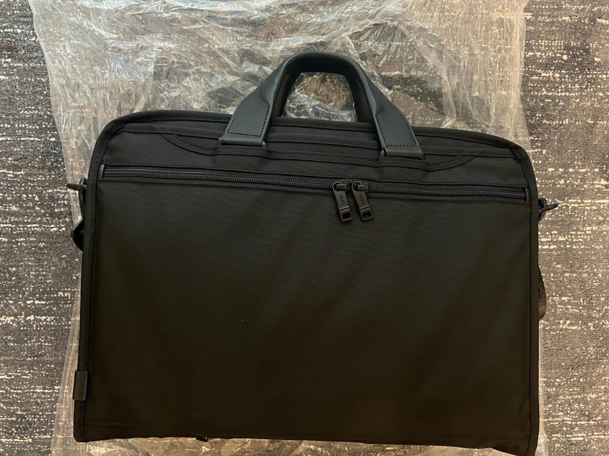 Tumi Alpha Compact Large Screen Laptop Briefcase MSRP $595