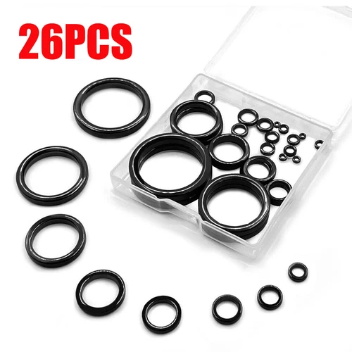 26Pcs Angelruten Reparaturset Ring Keramik O-Ringe Rutenauge Führungsring Rute - Bild 1 von 9