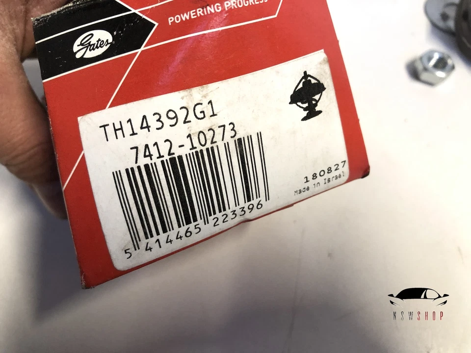 Termostato originale Gates, liquido di raffreddamento TH14392G1 NUOVO Audi A4 Cabriolet 8H7 8HE B6 - Immagine 3 di 3