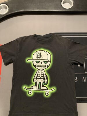 TONY HAWK スカルデザイン Tシャツ M Vintage Tony Hawk Skater Skeleton Tshirt Sz M | eBay
