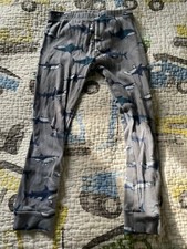 Kids Carters Shark Charcoal Short Sleeve Pajama Set Size 6T