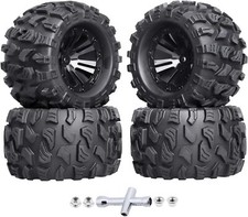 2.8 12mm Hex 110 Scale Rc Truck Tires And Wheels For Traxxas Rustler 4x4 Vxl S