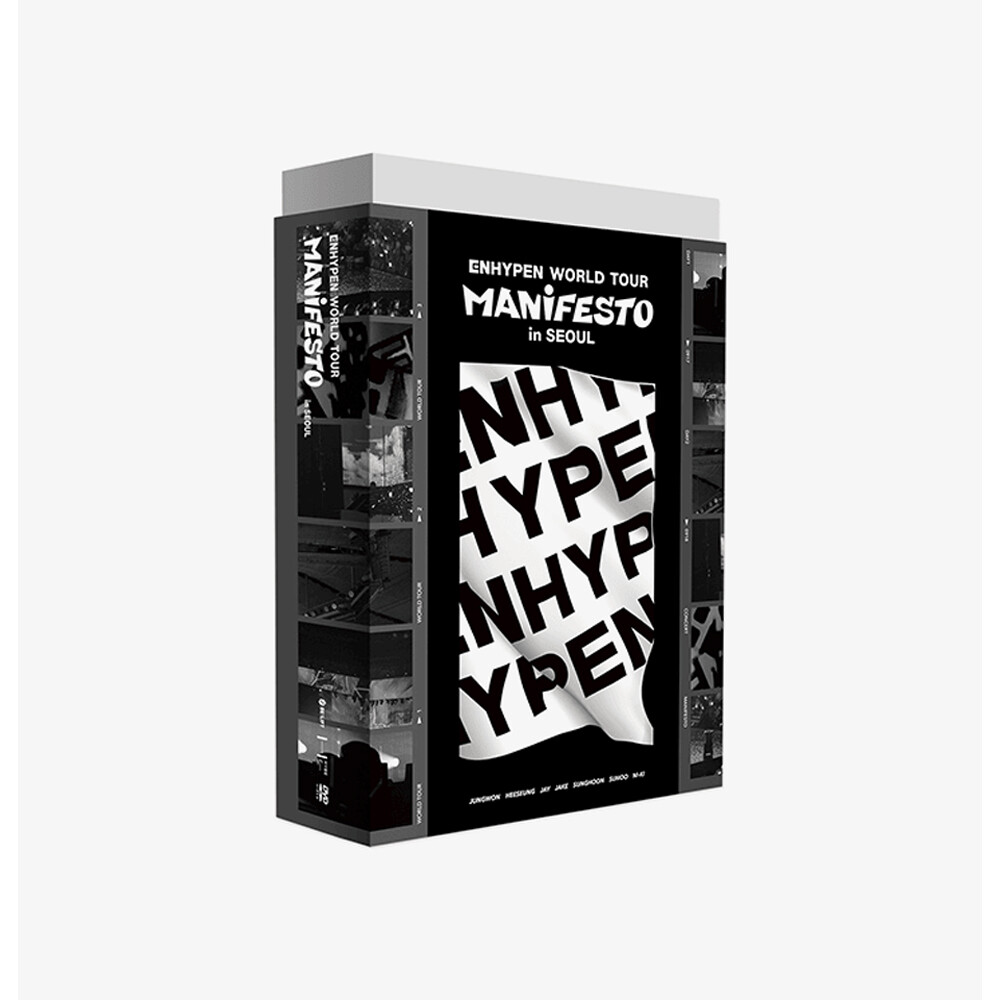 ミュージック ENHYPEN WORLD TOUR MANIFESTO in SEOUL ENHYPEN WORLD TOUR MANIFESTO in SEOUL DVD 3Discs+Photobook+Etc+