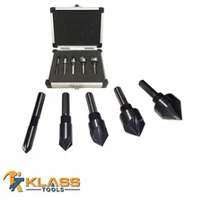 5 Piece Professional Countersink Bit Set by KlassTools