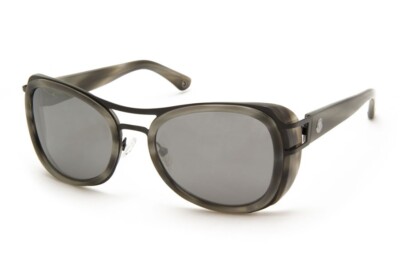 Large Gray Sunglasses Glacier Women MONCLER Ski Mountain New Lenses