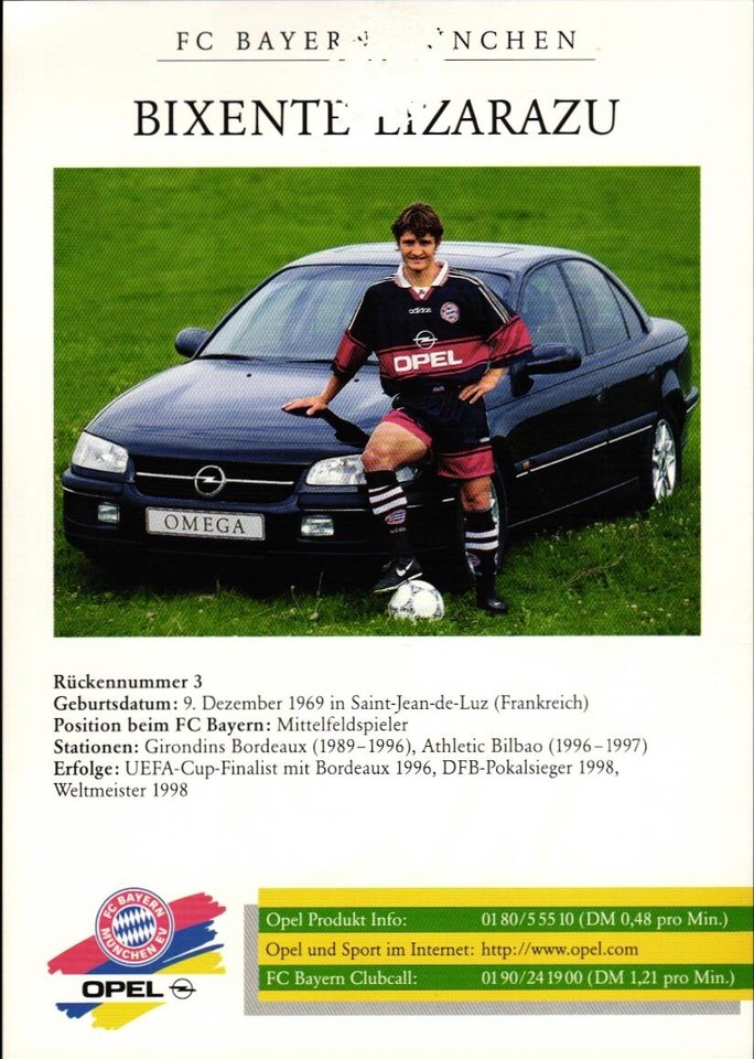 Bixente Lizarazu - Hall of Fame - FC Bayern München