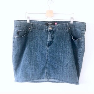 torrid jean skirt