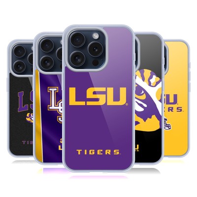 LOUISIANA STATE UNIVERSITY LSU GEL CASE COMPATIBLE WITH APPLE iPHONE & MAGSAFE