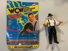WCW Collectible Wrestlers Series 3 Big Bubba Rogers loose figure w/box 1994