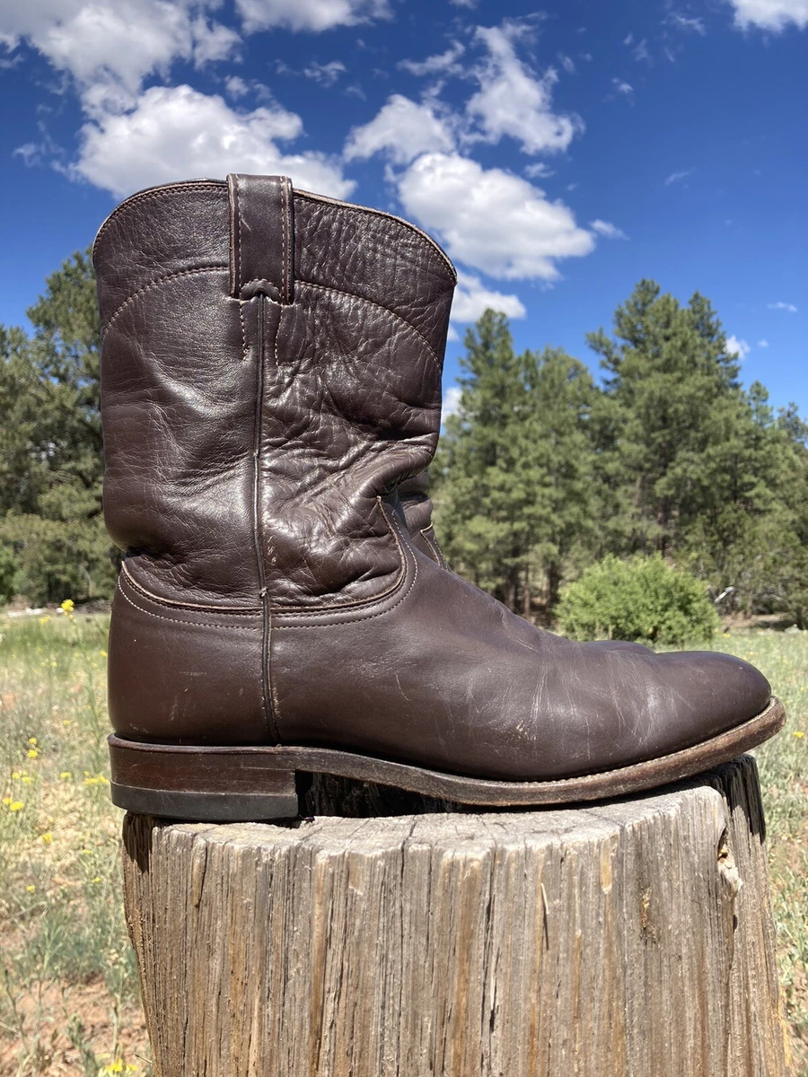 Roper toe deals boots