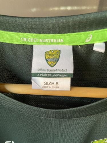 Official Cricket Australia Men’s Size Small ASICS Quantas Training Top - Picture 12 of 12