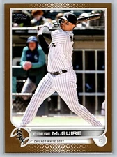 2022 Topps Update Gold Reese McGuire 1126/2022 Chicago White Sox #US13