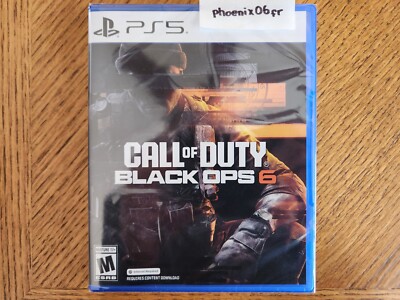 Brand New! Call of Duty: Black Ops 6 CoD BO6 (Sony PlayStation 5 PS5) Sealed!