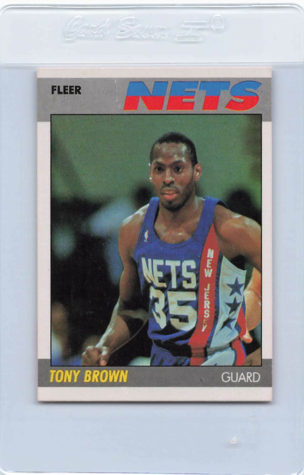 1987/88 Fleer #14 Tony Brown Nets NM *1134