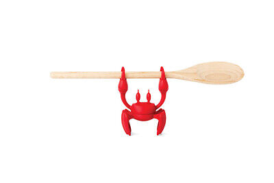 OTOTO Red Cooking Spoon Holder Crab New/Boxed Silicone Tray Funny Kitchen  Tools