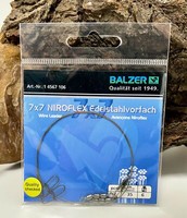 Balzer 7X7 Niroflex Edelstahlvorfach 35Cm 6Kg Stahlvorfach Dreifachwirbel New