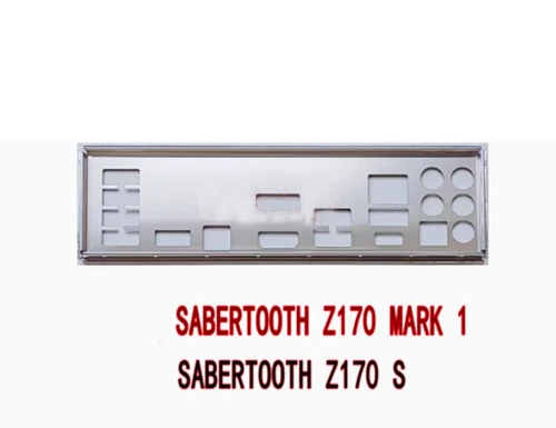 Shield I/O IO Backplate For Asus SABERTOOTH Z170 S Motherboard