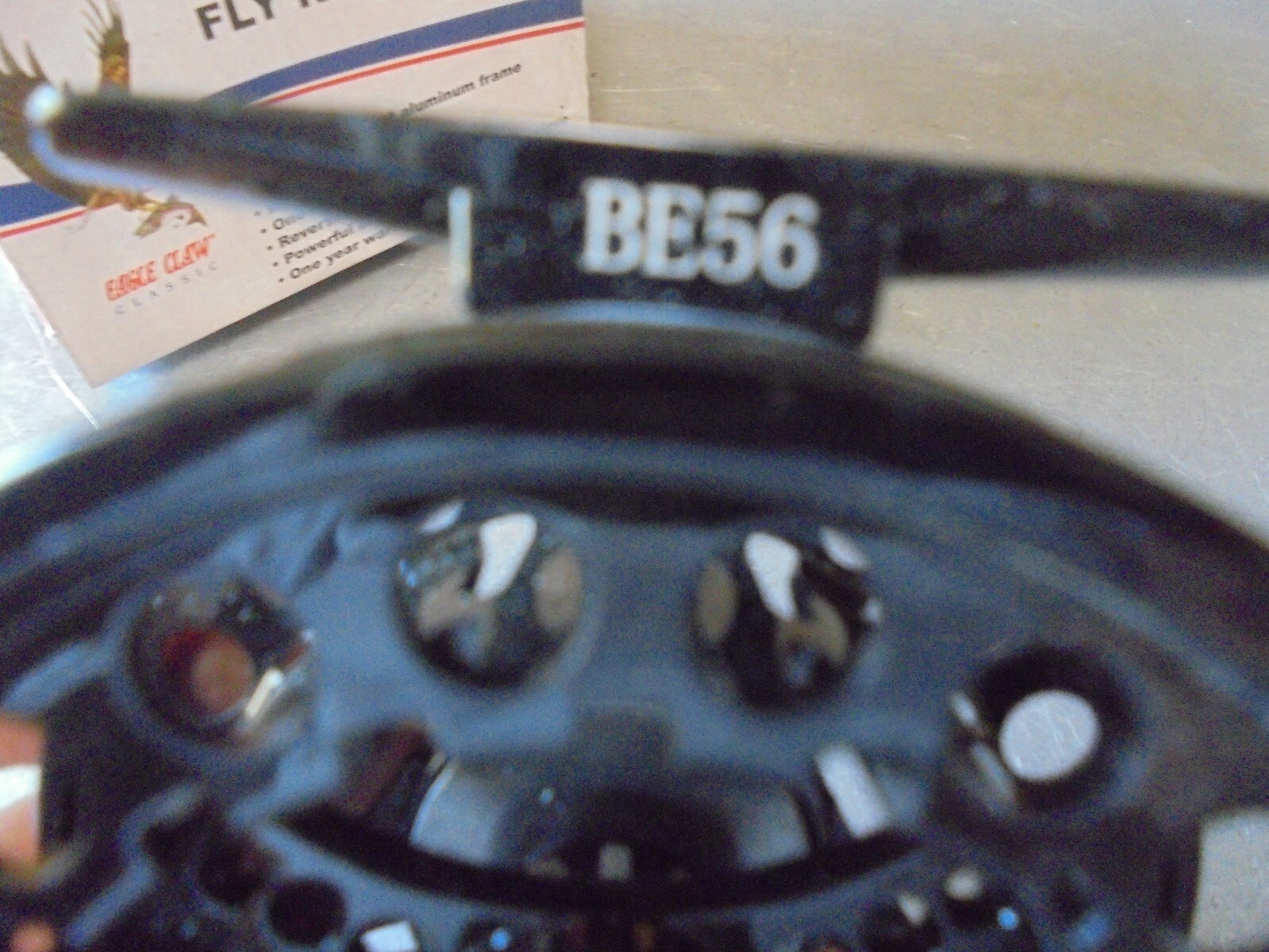 Vintage Eagle Claw Black Eagle Fly Reel BE56 in box 47708645133 eBay