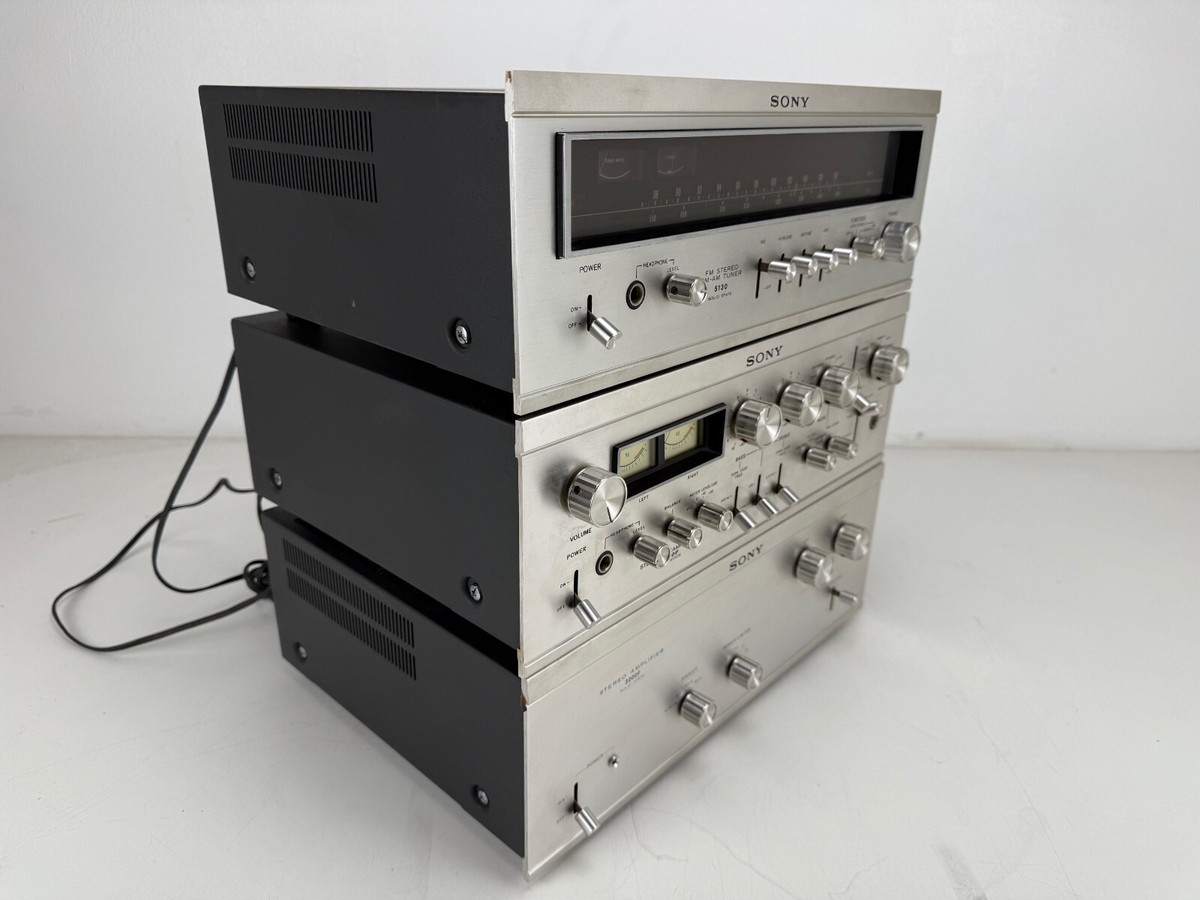 Sony ST - 5130 Tuner / TA - 2000F Pre Amplifier / TA - 3200F