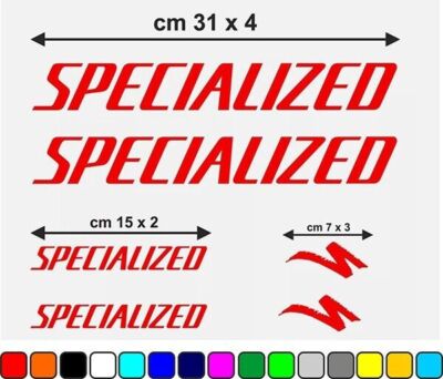 Kit Sticker Autocollant Vélo Mountain Bike Specialized - Déco Sticker Store - Foto 11