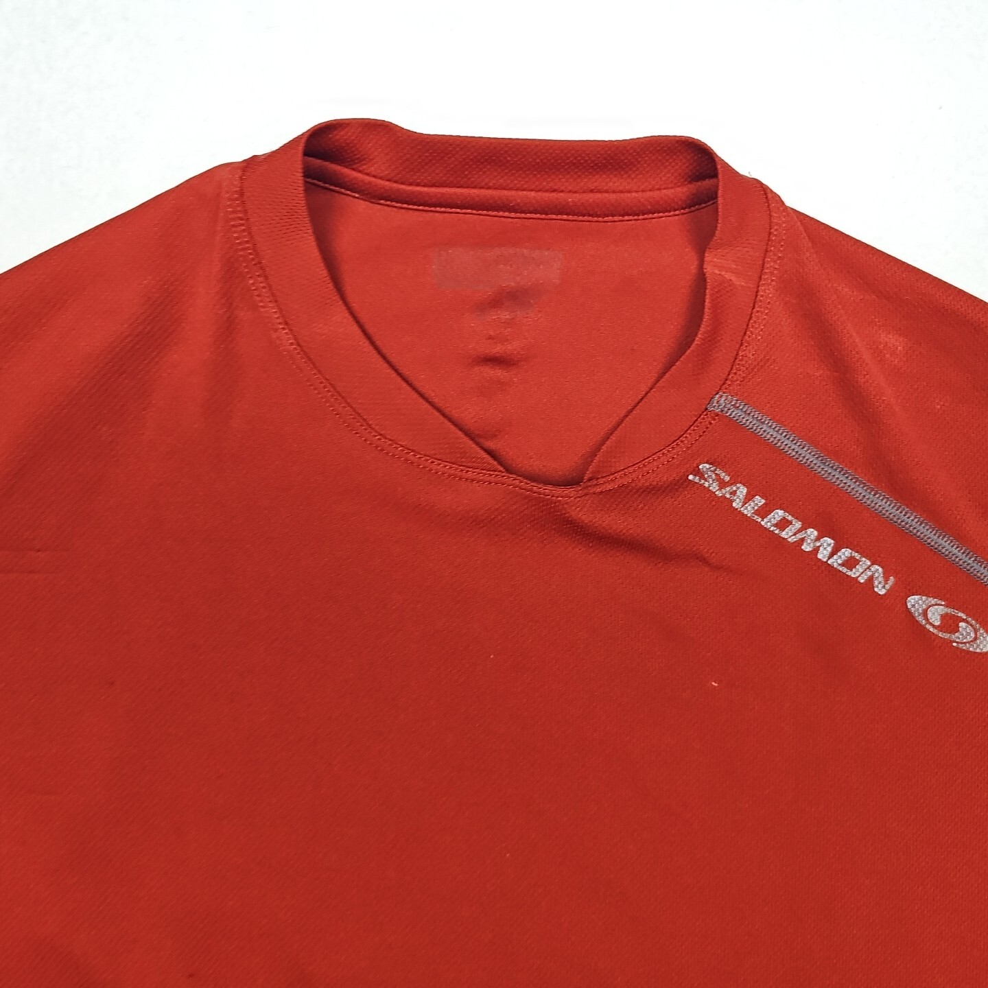 Salomon Actilite T Shirt Uomo Arancione Medio Manica Corta Performance Running