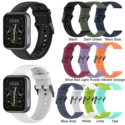 Silicone Strap Wrist Band for Realme Watch 2/2 Pro/S/S Pro Smart