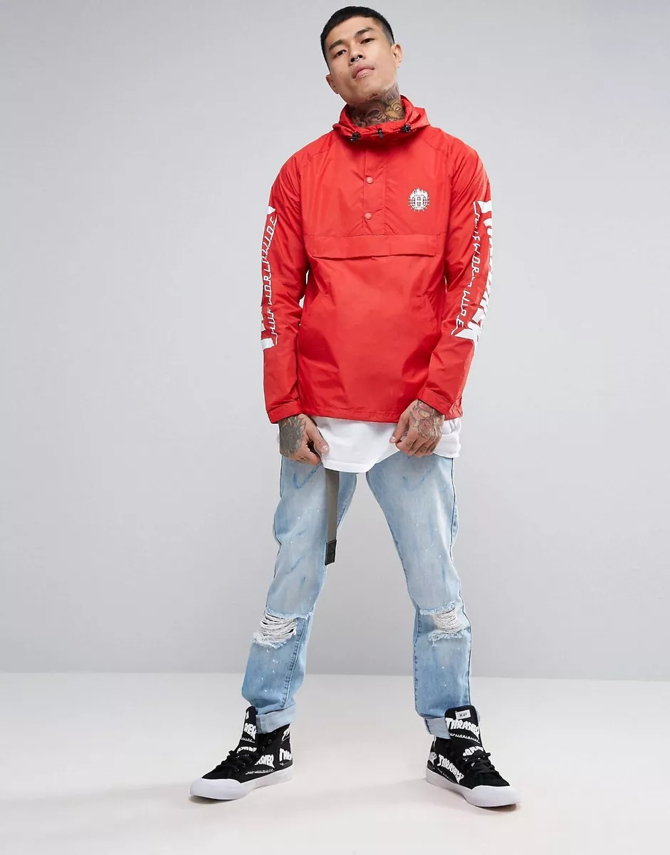 Thrasher x huf shop jacket