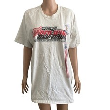 vintage 90s tshirt Detroit Red Wings 1998 conference champions stanley cup
