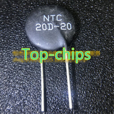 5 PCS NTC20D-20 DIP-2 NTC 20D-20 Thermistor Temperature Sensor New #W8