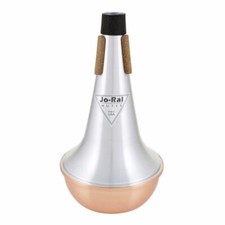 Jo-Ral Tenor Trombone Mute, Straight Copper Bottom NEW Ships Fast 