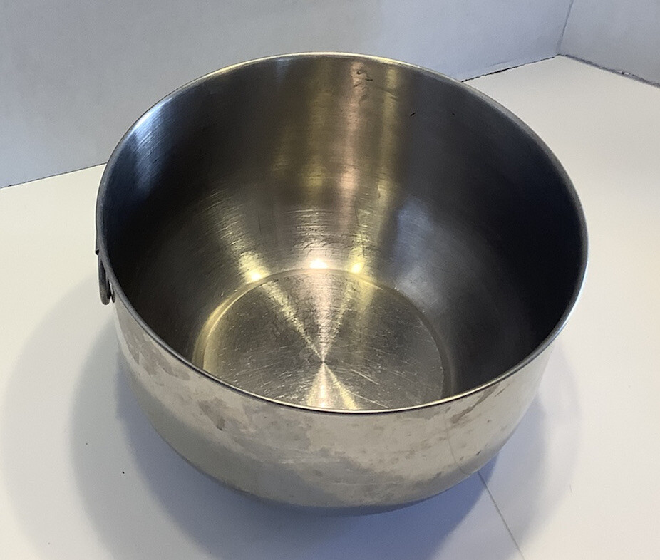 Farberware Stainless Steel Mixing Bowls Double Thumb Rings Lot of 3 eBay