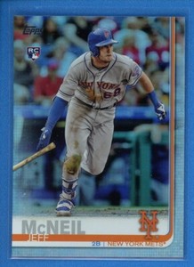 2019 Topps Series 1 Rainbow Foil Parallel #281 Jeff McNeil NY Mets Rookie RC