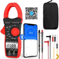 Digital Clamp Meter Multimeter AC/DC Current Volt Amp 4000Count 1000A LCD Tester