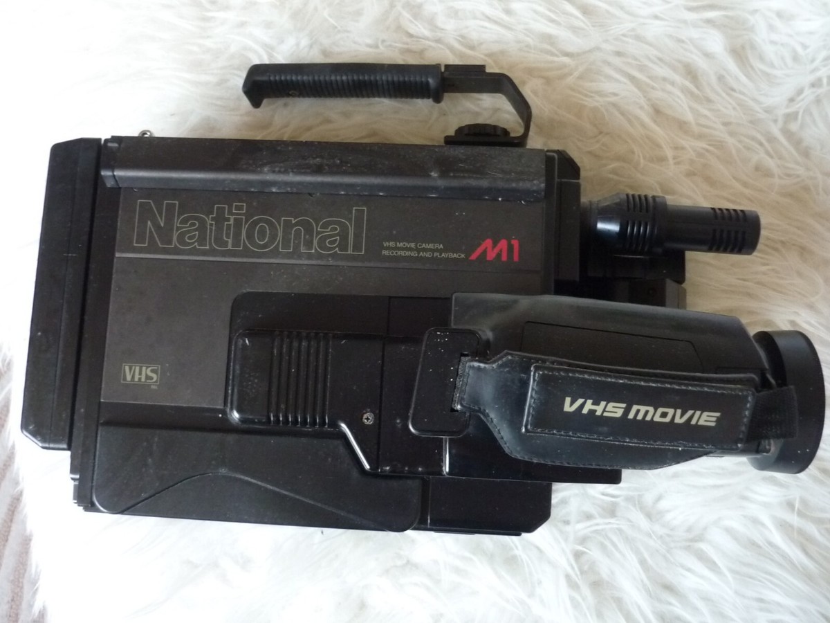 National VHSムービーカメラ NV-M1 national vhs movie camera vhs m1 camera newvicon retro filming