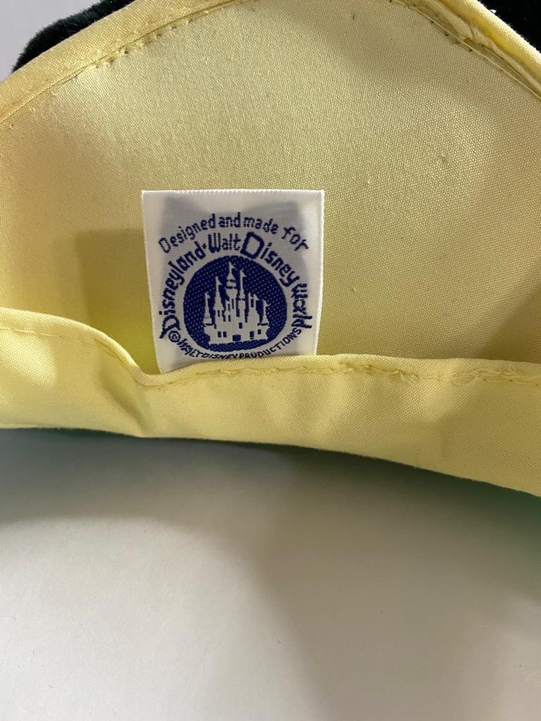 Vintage Mickey Mouse Walt Disney World Visor 1960s Red  display picture 3