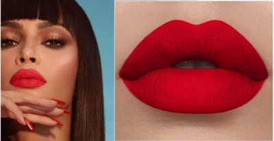 TOMATO Bright Red coral undertones Matte Liquid Lipstick Waterproof Kissproof