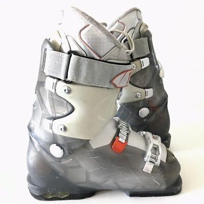 Ski Boots Tecnica Vento 6 Ultrafit Size 9.5 (U.S) Gray Made in Italy Used Tecnica VENTO 6 SKI BOOTS Mens DH Ski Boot Grey 290 MP  main image 3