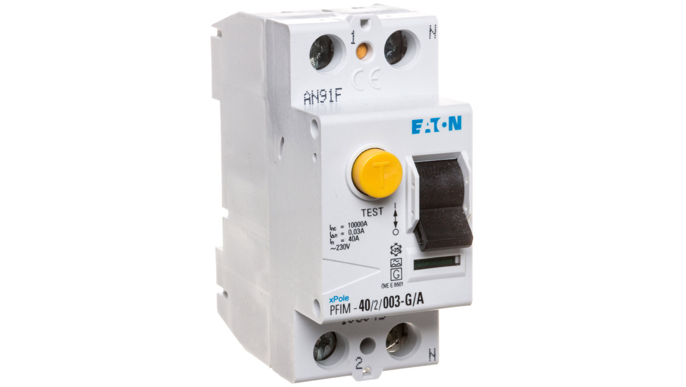 Residual current circuit breaker 2P 40A 0.03A type A PFIM-40/2/003-G/A 10 /T2UK