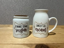 Cream and Sugar set - custom made